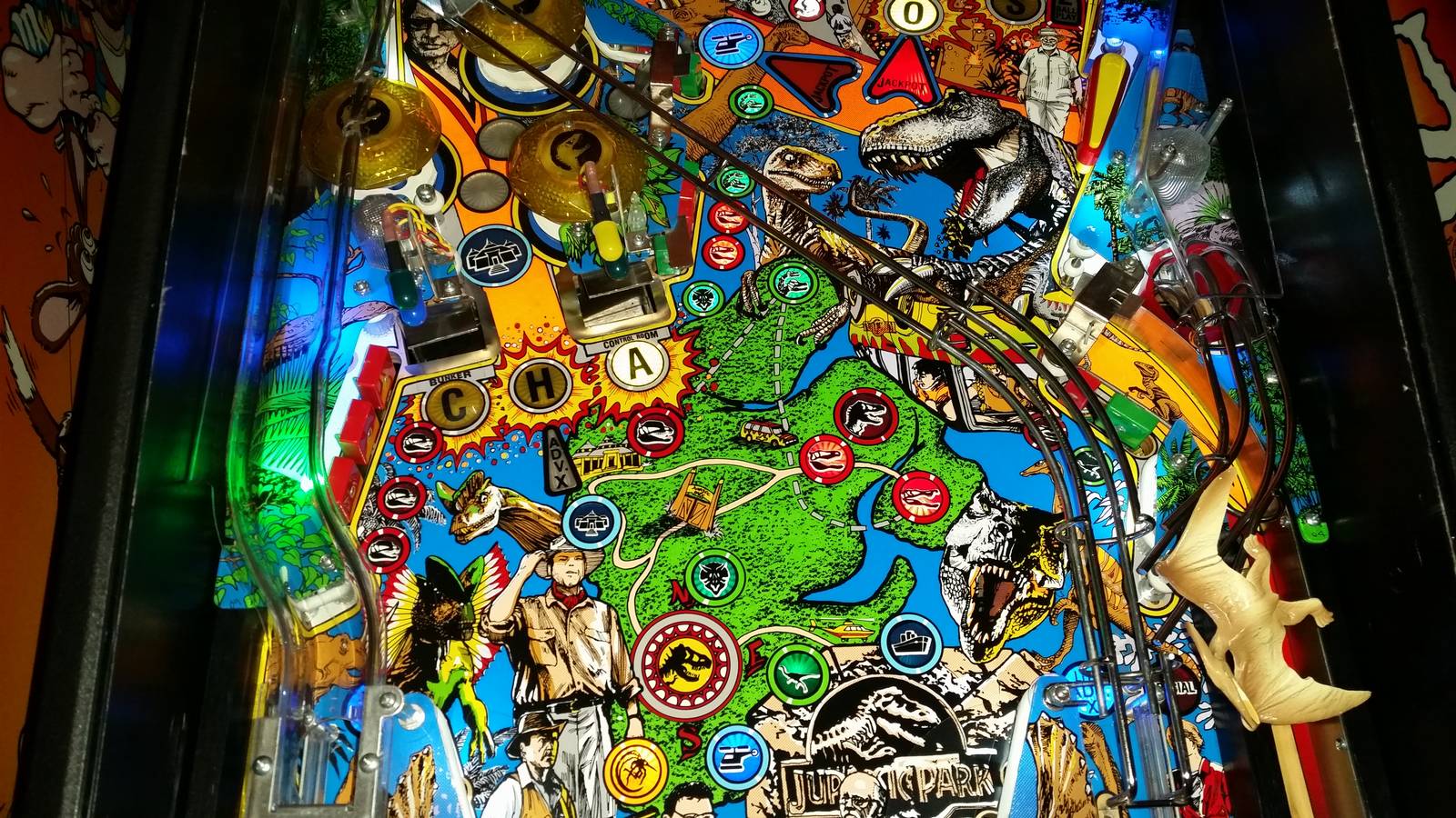 Data East Jurassic Park Pinball Machine for sale